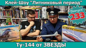 Ту-144 от Звезды | Клей-шоу "Литниковый Период" (Выпуск #233)