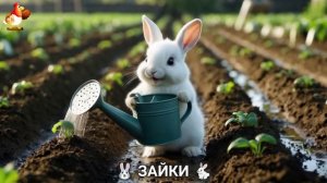 Зая и Зайчата 🐰🐇🐇 Веселые истории из жизни семейства зайчиков (73)