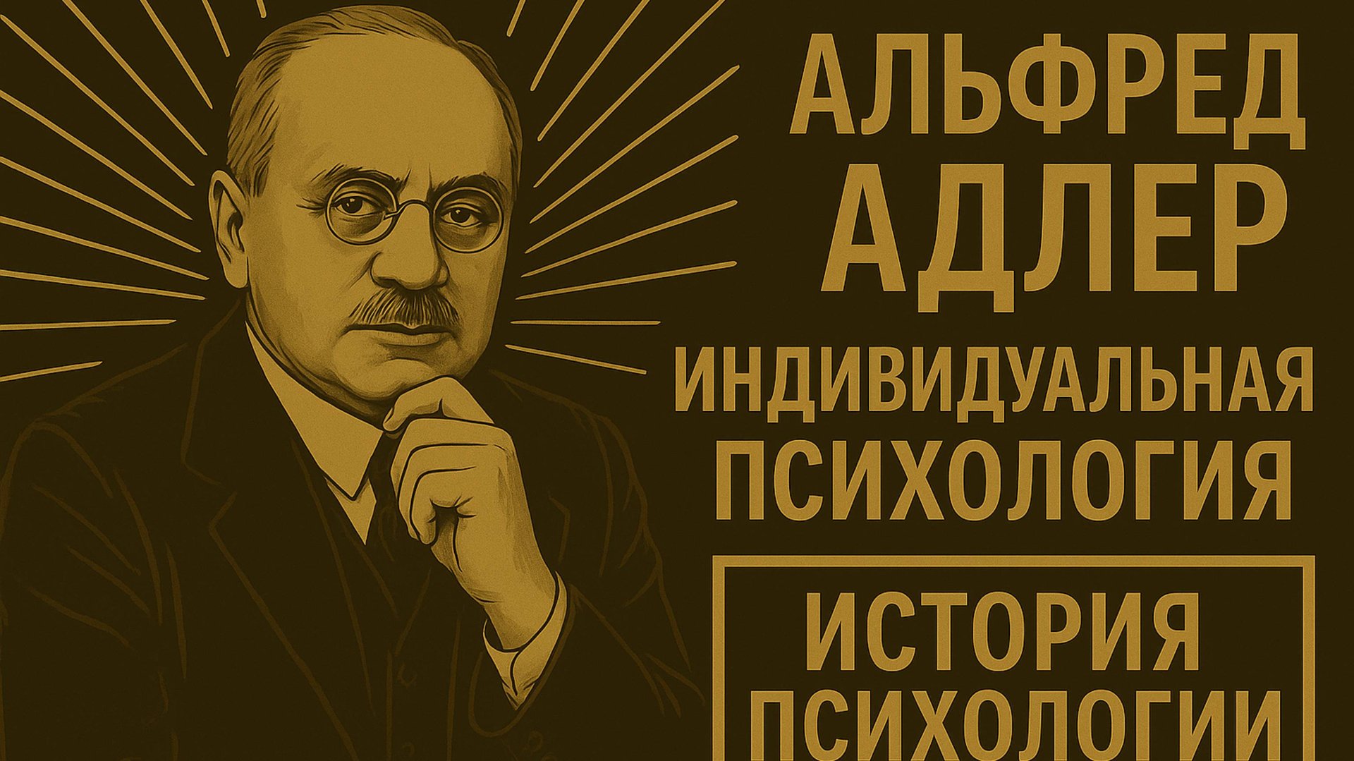 Альфред Адлер  Индивидуальная психология  История психологии  Выпуск 12 адлер