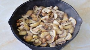 Киш с курицей и грибами
