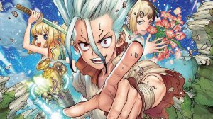 Аниме Доктор Стоун - 4 сезон 3 серия / Dr. Stone