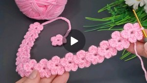 Лента крючком #вязаниекрючком #всевжизнисвязано