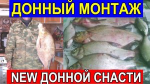 донный монтаж для ловли леща НОВИНКА ДОННОЙ СНАСТИ