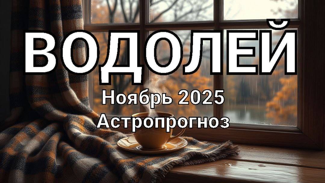 ВОДОЛЕЙ. Ноябрь 2025 год. Астропрогноз