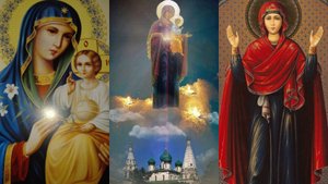 В ТРЕТИЙ ДЕНЬ БОГОМАТЕРЬ БЫЛА ВОСКРЕШЕНА БОЖИИМ СЫНОМ И ВОЗНЕСЕНА С ТЕЛОМ ЕА НЕБО..ч.6