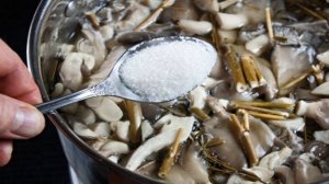 Маринованные вешенки с лимонной кислотой