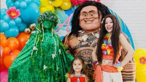 День рождения в стиле Моаны