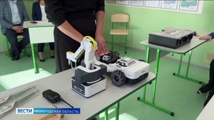 Лесной класс торжественно открыли в школе Устюженского округа