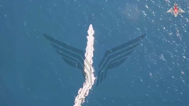 Уничтожения безэкипажного катера ВСУ в акватории Черного моря вблизи побережья Крыма смотреть онлайн