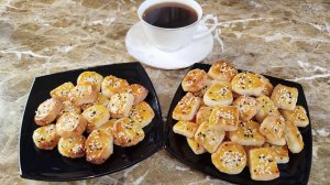 Творожные печенье без сахара для школьников и кому нельзя сладкое. Самый лёгкий и простой рецепт.