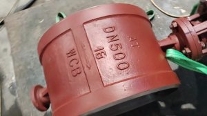 Затвор ДУ500 с приводом ГЗ