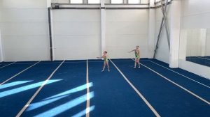 ЖП 1 спортивный, Воробьёва - Морозова, ДК "Маш-ль", Комбинированное упражнение