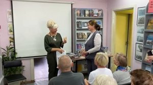 Творческий вечер в Исакогорской библиотеке N°14 города Архангельска