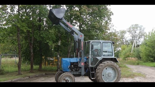 Погрузчика (КУН) Фаворит 800 Лайт на тракторе ЮМЗ смотреть онлайн