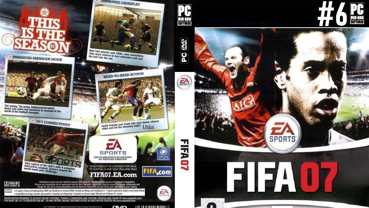 Fifa 07 Remastered которую ты не видел! Карьера за Челси - 1/8 ЛЧ Неуступчивый Лион с Роналдо смотреть онлайн