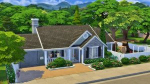 ДОМ МОЛОДОЙ СЕМЬИ СИМС 4 /  THE SIMS 4 СТРОИТЕЛЬСТВО / Mulena Sims 4