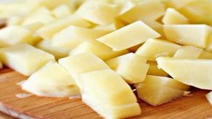 Картофель с беконом