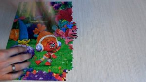 Пазл Тролли 560 деталей. Trolls puzzle for kids games