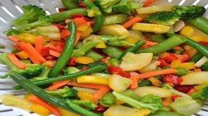 Кисло-сладкий овощной стир-фрай