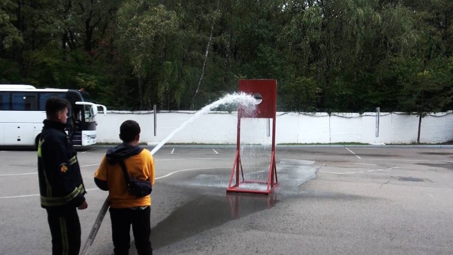 Поездка в учебный центр МЧС