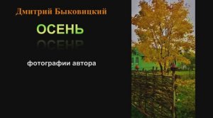 Дмитрий Быковицкий. "Осень"