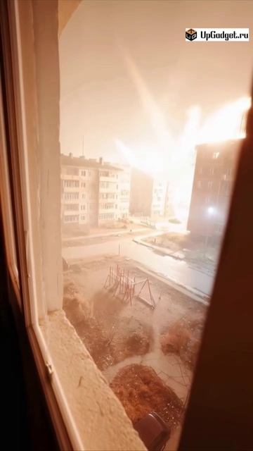 Страшно красиво ♥️ Взрыв, прилет, ракета, бпла смотреть онлайн