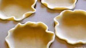 Корзинки с яблочной начинкой