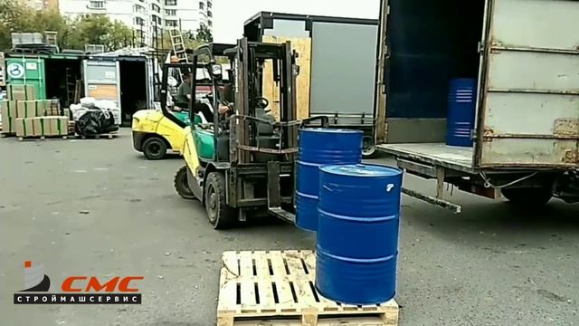 Отгрузка смазки для опалубки в ООО «Строй Демонтаж Логистик»