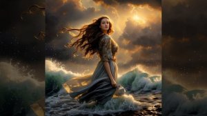 Море, волны и облака. Прогулка. 3