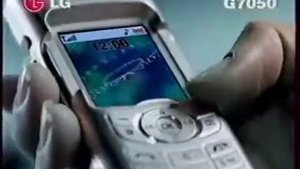 Реклама LG G7050 2004