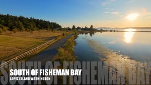 🌊✨ Полёт над бухтой Фишерман – остров Лопес, Вашингтон ✨🌊