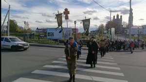 Встреча крестного хода Екатеринбург - Верхотурье