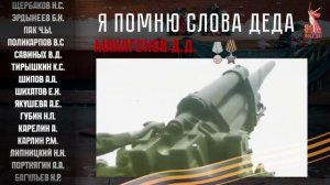 Я помню слова деда! Письма солдат о своих предках.  Письмо 21. Макагонов.