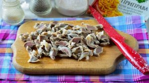 Маринованные куриные желудки