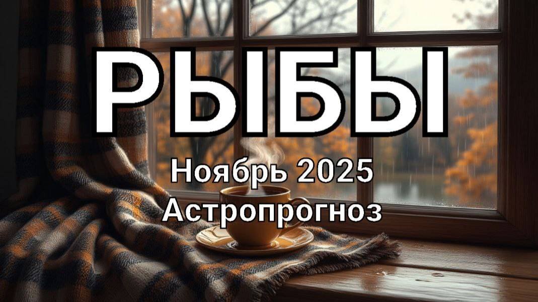РЫБЫ. Ноябрь 2025 год. Астропрогноз