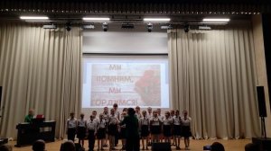 Хор 1 классов "Маленькие академики"