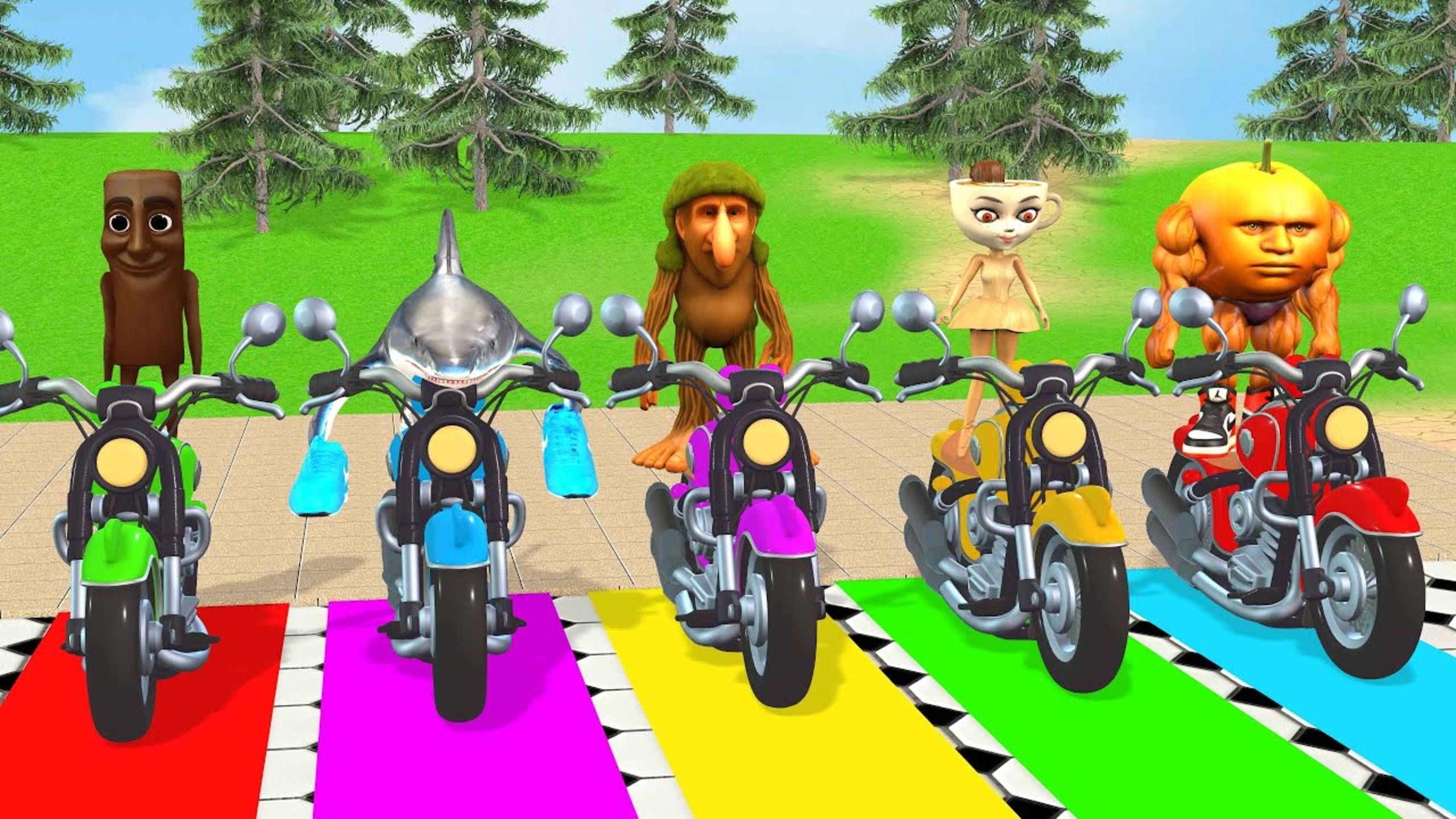 Брейнрот проходит испытания | Итальянские мемы - в опастности| Мультики про машинки смотреть онлайн