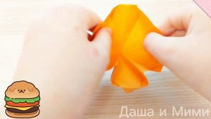 Оригами бургер! 🍔