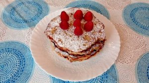 Очень вкусные БЛИНЧИКИ с Бананом и Яблоком