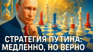 🎯 Стратегия Путина: Почему медленные решения побеждают в геополитике