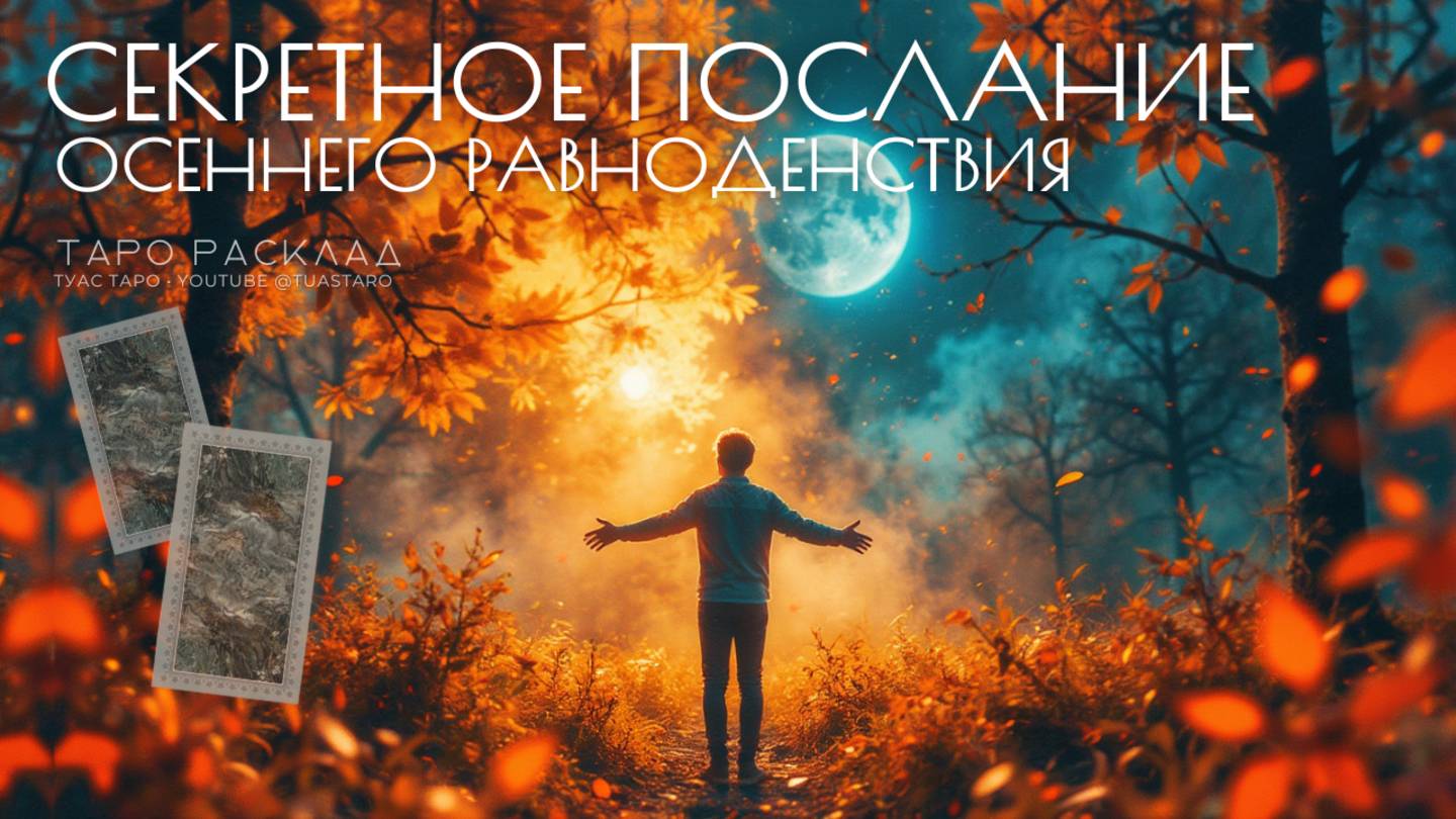 🍁Что скрывает энергия осеннего равноденствия и какое послание несёт вам? Ответ в Таро раскладе