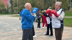 Прошёл мастер-класс по боксу для участников проекта «Активное долголетие»