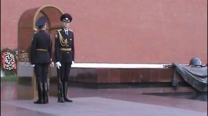 МОСКВА. Вечный огонь. Смена караулов