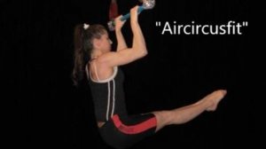 Авторская методика "Aircircusfit"- презентация тренировочной системы на трапеции(силовые элементы)