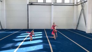 ТР 1 спортивный, Мельникова - Суханова - Осипова, РОО ФСА Карелия, Комбинированное упражнение