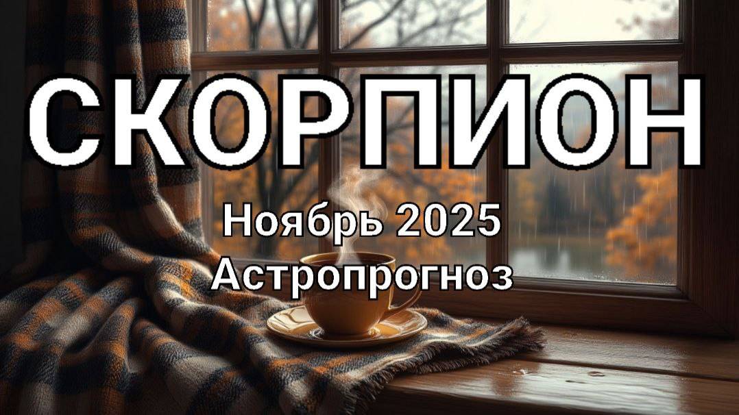 СКОРПИОН. Ноябрь 2025 год. Астропрогноз