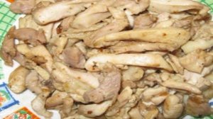 Жульен с курицей и шампиньонами