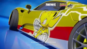 КОЛЛАБОРАЦИЯ ПОРШ И СОНИК В FORTNITE