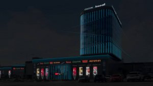 RGB неон ТРЦ Море