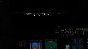 Заход в Шереметьево ILS 24L на Airbus A321 в X-plane 11